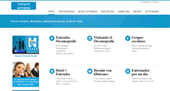 Desktop Screenshot of oceanograficvalencia.com